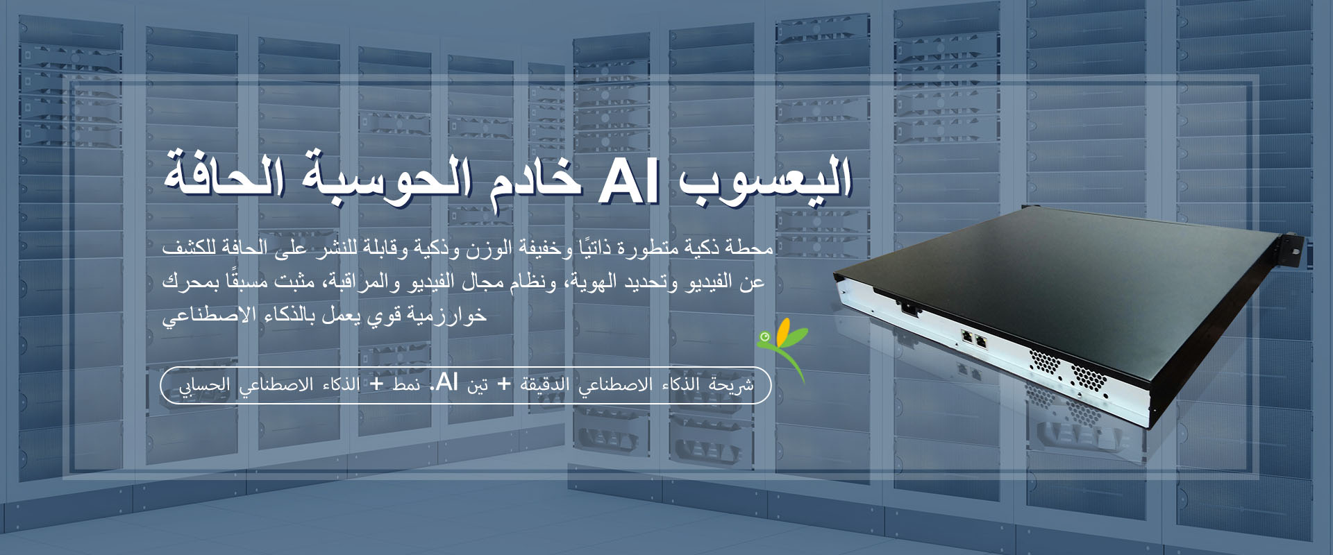 خادم الحوسبة Dragonfly AI Edge